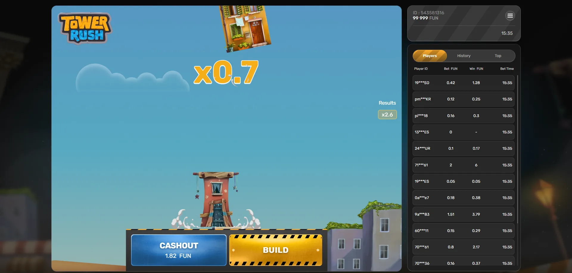 Tower Rush strategy guide for systematic winning at Galaxsys crash game